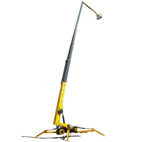 Самоходный спайдерный подъемник SPIDER 43 WEна колесном гусеничном ходу электрический