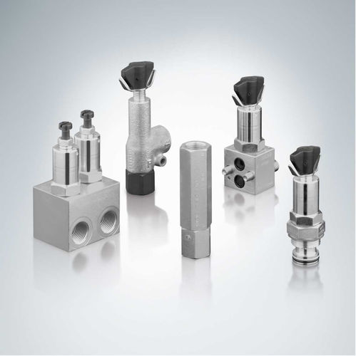 Hydraulic pressure-limiting valve SVP seriessequence