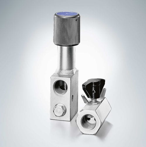 Клапан дисковый ED 11 с гидрорегулированием потока для масла