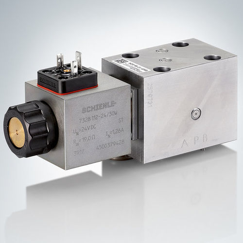 Клапан гидрораспределитель тарельчатый NBVP 16 с электромагнитным управлением, 4/3-ходовой, 3/2-ходовой