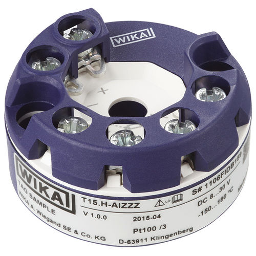 Преобразователь температуры на головке зонда T24Pt100аналогNAMUR