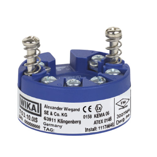 Датчик температуры, монтируемый на головке зонда, термопара T53, сопротивление PROFIBUS