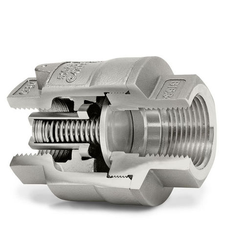 Дисковый обратный клапан SCV-R®NPT с резьбой, нержавеющая сталь