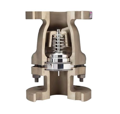 Disc check valve Excalibur® NABfor waterflangebronze
