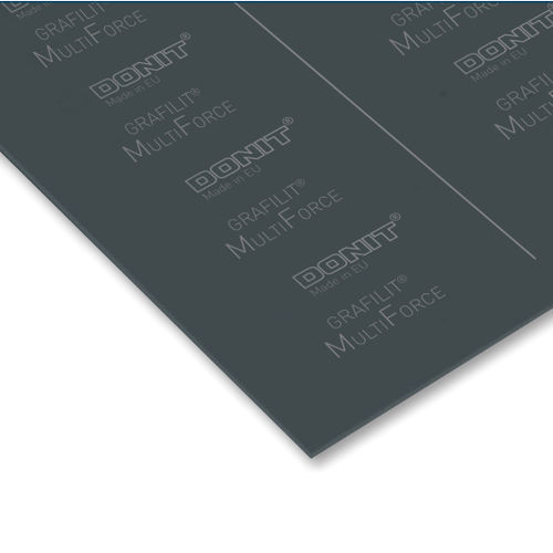 Прокладочный лист из экспандированного графита GRAFILIT® MULTIFORCEinoxдля химической промышленностидля нефтехимической промышленности