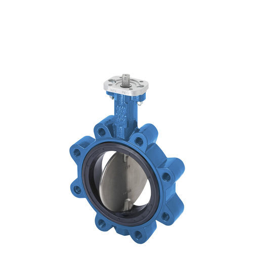 Затвор поворотный KG 4 с электроприводом для воды с мягким седлом