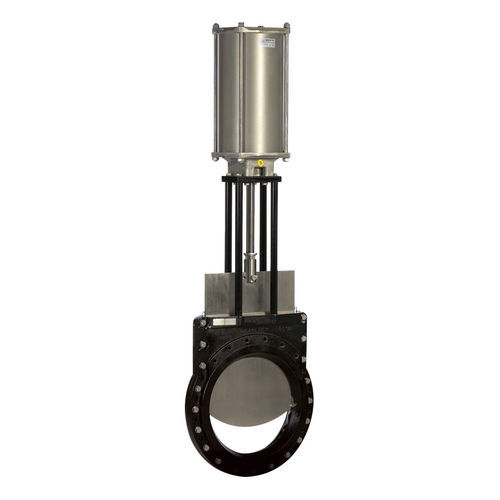 Задвижка шиберно-ножевая AT200 Fпневматическаярегулируемаядля воды