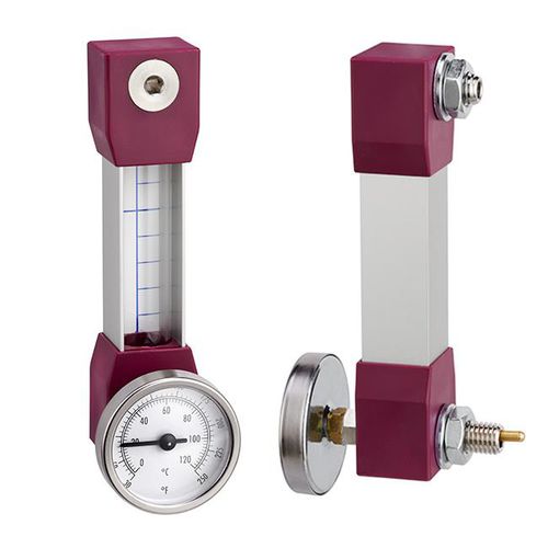 Liquid level indicator LV/TS bypassfor tankswith temperature sensor