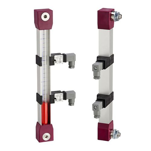 Liquid level indicator LV/E-S seriesbypassfor tankswith integrated position sensor