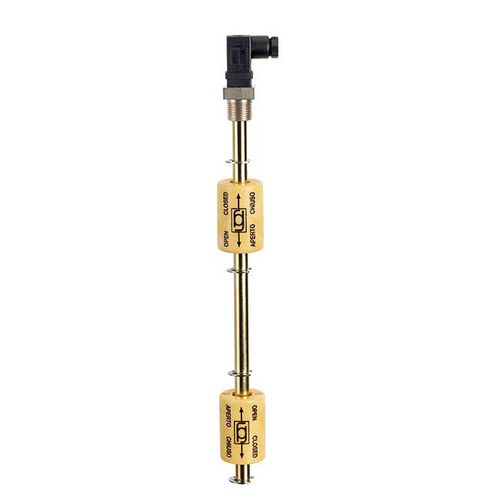 Magnetic float level switch IEG-BTM seriesfor liquidsfor tanksbrass