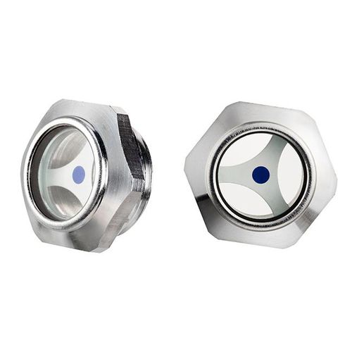 Пробка с визуальным индикатором уровня LMA, шестиугольная резьба, алюминий