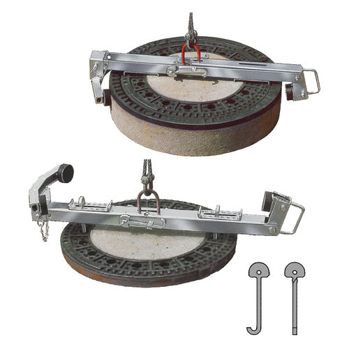 Зажим для перемещения материалов крышки люка SRZ-KOMBI