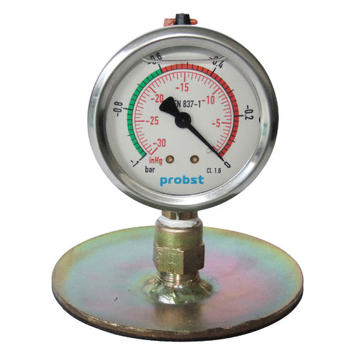 Вакуумметр с трубкой Бурдона UXPwet, циферблат