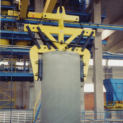 Захват для подъема бетонных труб серии RK-XLвертикальныймеханический