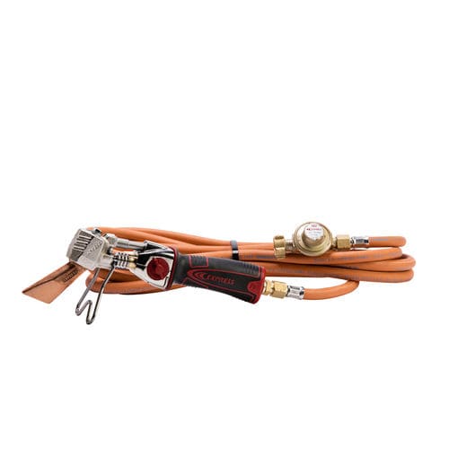 Паяльник для черепицы 6367/8газс регулятором давлениясо шлангом