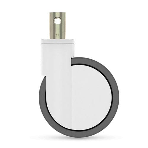 Поворотный ролик серии INTEGRALсо стержнемсплошнойдля мебели