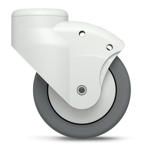 Поворотный ролик серии MONOс опорной пластиной, цельный