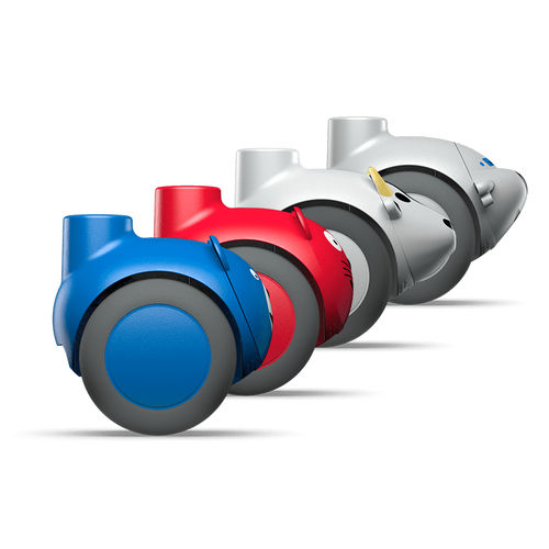 Поворотный ролик серии SMILESстержень, не оставляющий следов, сдвоенный