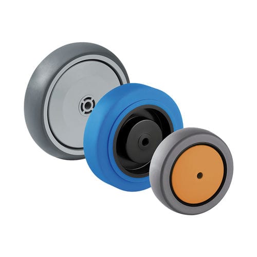 Колесо с цельной шиной серии SUPRATECHполиамидне оставляющее следоввысокопроизводительные