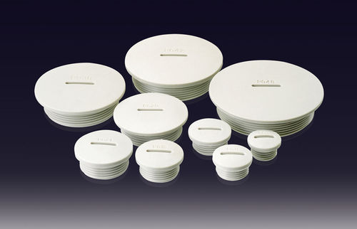 Заглушка круглая серии СП-М с резьбой из полиамидазащита