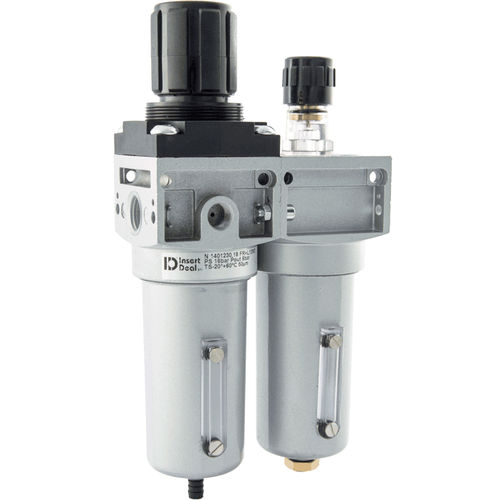 Масляный фильтр-регулятор-смазка FR+L12/38MDкартридж сжатого воздухаалюминий