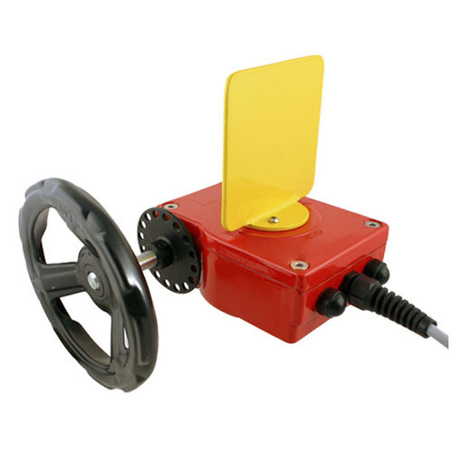 Привод клапана со встроенным концевым выключателем серии GBFC, руководство по червячной передаче 90°