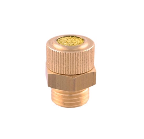 Глушитель с регулировкой расхода серии R0выхлопная бронза, спеченный металл