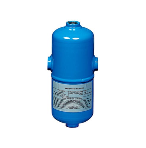 Ресивер для сжатого воздуха серии SB, стальной, цилиндрический