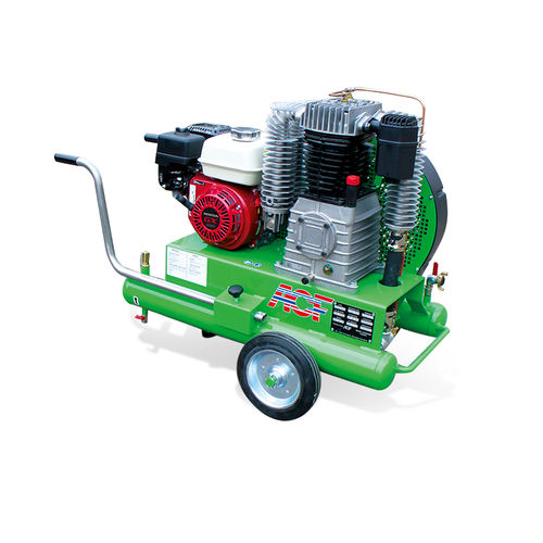 Воздушный компрессор CM4 HLбензиновый двигатель на роликах со смазкой