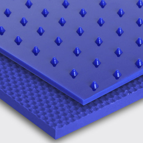 Лента PUR конвейерная SP/FIрельефдля пищевой промышленностипо индивидуальному заказу