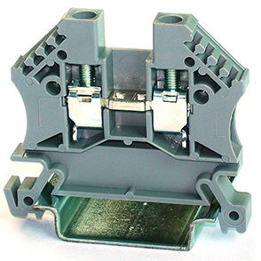 Клеммная колодка для монтажа на DIN-рейку серии 43407винтовые соединенияпроходнойкомпактный