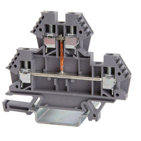 Клеммная колодка для монтажа на DIN-рейку серии 43551 с винтовым соединением