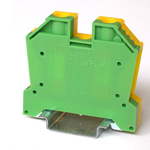 Клеммная колодка для монтажа на DIN-рейку 43452, винтовое соединение, проходное