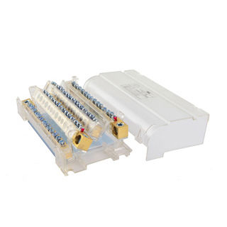 Клеммная колодка для монтажа на DIN-рейку 41644винтовые соединения