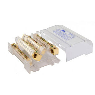 Клеммная колодка для монтажа на DIN-рейку 41694винтовые соединения