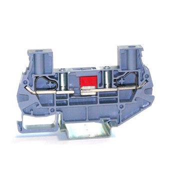 Клеммная колодка 42TS600, монтируемая на DIN-рейку, винтовое соединение, проверка и отсоединение