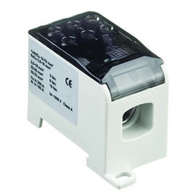 Клеммная колодка для монтажа на DIN-рейку 608070винтовые зажимымощностьмногоуровневая