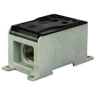 Клеммная колодка для монтажа на DIN-рейку 608240CВинтовое соединениесерый,многоярусный