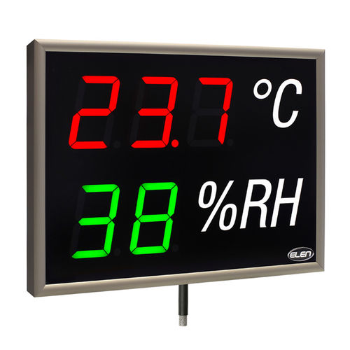 Светодиодный дисплей NDA 100/3-2 THS RG L20 PoE LANцветной7-сегментное измерение температуры