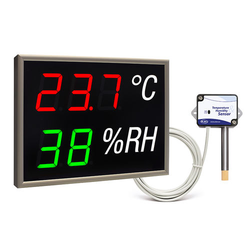 Светодиодный дисплей NDA 100/3-2 TH RG L20 230AC LANцветной, 7-сегментный, измерение температуры