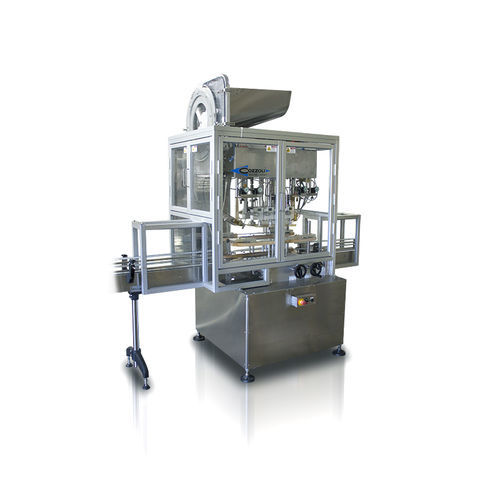 Ротационная укупорочная машина Versa Cap Discвертикально-автоматическая