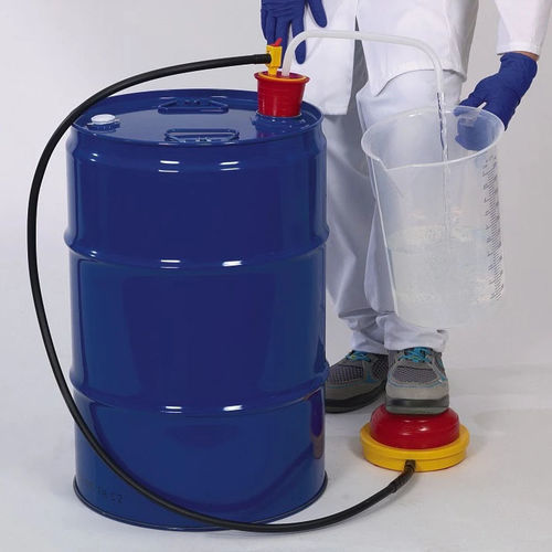 Foot-operated pump OTALfor chemicalsfor food productshand-priming