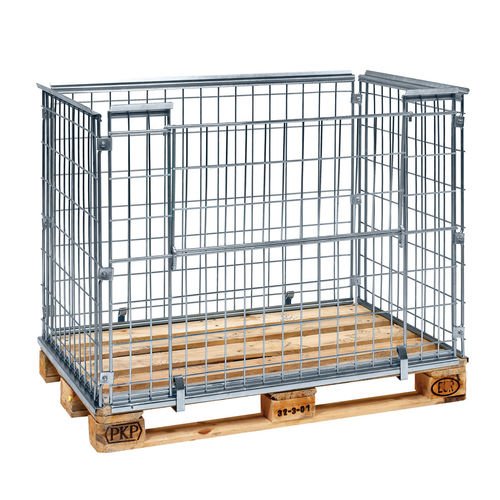 Складной бортик для поддонов PA121008.1K12Экономия металлического пространстваПроволочная сетка