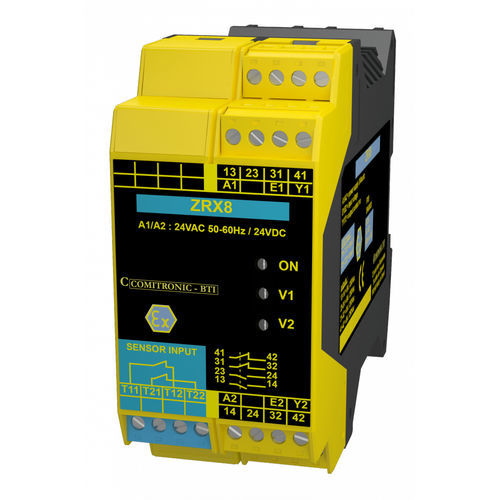 Реле безопасности ZRX8, перегрузка по току, перегрузка2 НЕТ