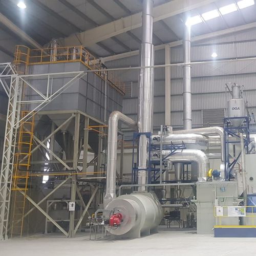 Печь вулканизации трубчато-роторная