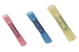 Разъем электропитания BHT, серия СОУД обжатый термоусадочной изоляцией