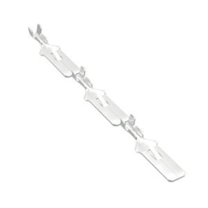 Быстроразъемная беспаечная клемма серии 0046xP/DP, вилка, плоская, неизолированная