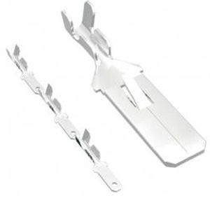 Быстроразъемная беспаечная клемма серии 004xxP/DP, вилка, плоская, неизолированная