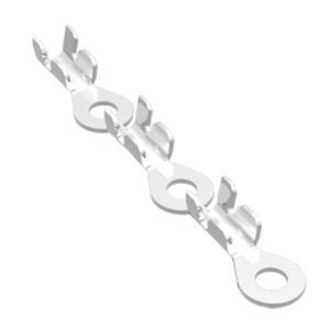 Кольцевая беспаечная клемма серии 00723P - 00772NPплоская неизолированнаямедь