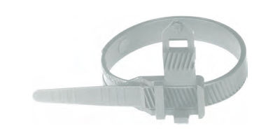 Полиамидная кабельная стяжка серии CCD9-A, химически стойкая, с зубчатыми краями